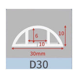 PVC Flexible Self Adhesive Cable Cover White