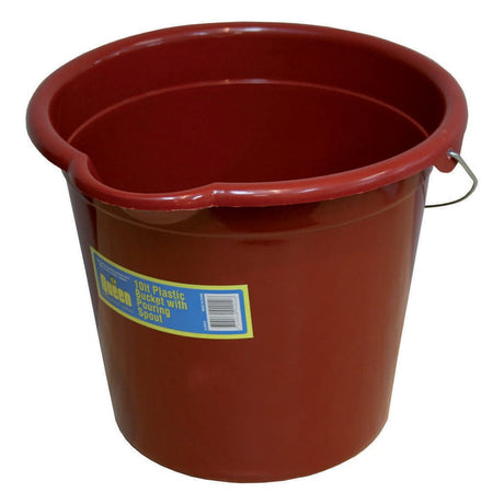 Queen Plastic Bucket With Pouring Spout 10L Q - 92012