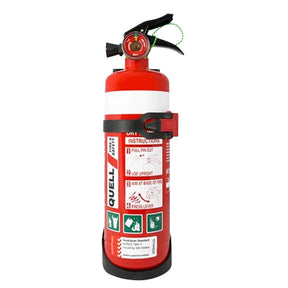 QUELL 1kg Home/Vehicle/Marine Fire Extinguisher (1A:10B:E) Q127415