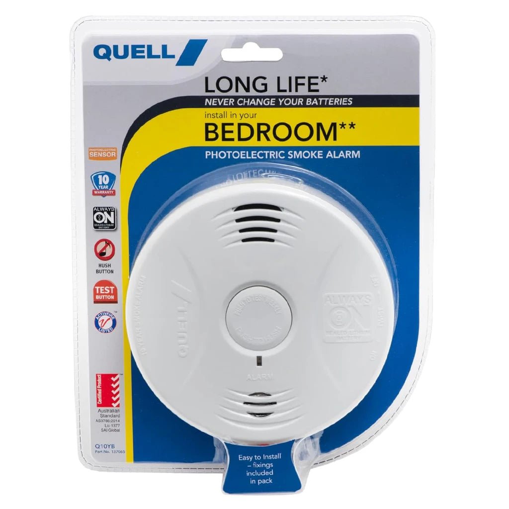 Quell Photoelectric Smoke Alarm Bedroom Q10YB