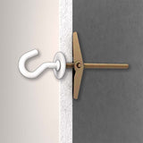 Ramset Spring Toggle With White Cup Hook 25mm 2Pcs R716439