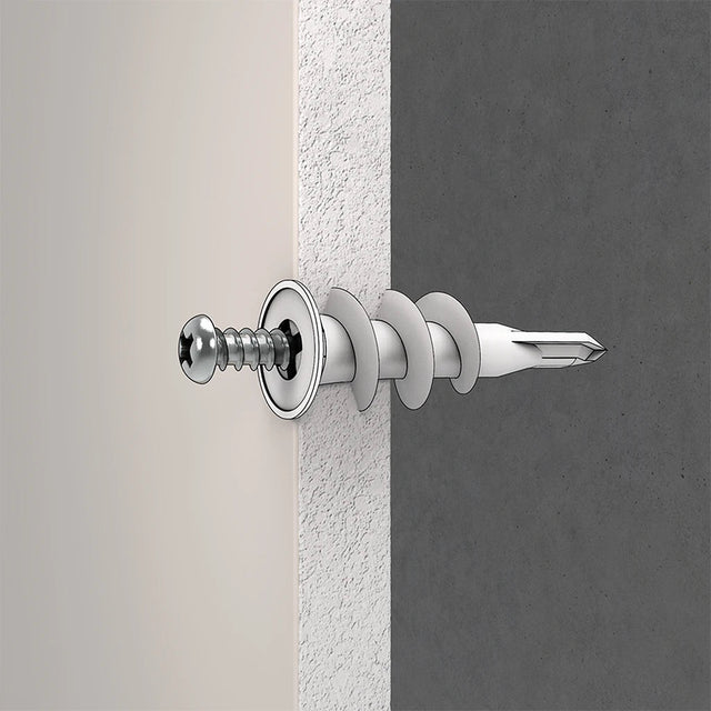 Ramset Wallmate Twist N Lock Nylon Pasterboard Anchor With Screws 15Kg 4Pcs R934740