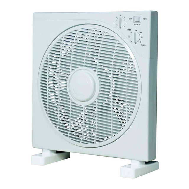Rok Box Fan 30cm White 150 - 23 - 52390