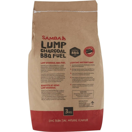 SAMBA Lump Charcoal 3Kg SALC3