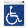 Sandleford Self Adhesive Sign Disabled Symbol 152x152mm SIG87