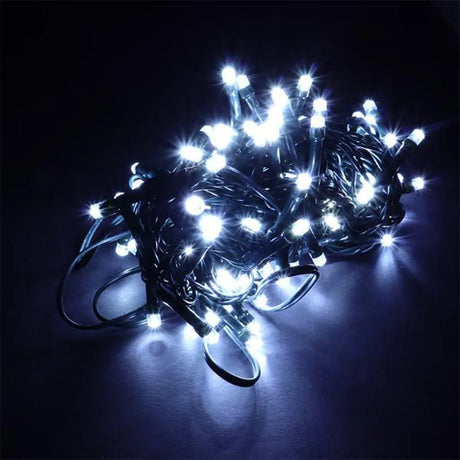 SANSAI AC Powered Fairy Lights Cool White 100LED GL - LC100CC