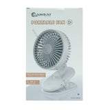 SANSAI Clip/Desktop Rechargeable Portable Fan FAN - 0402