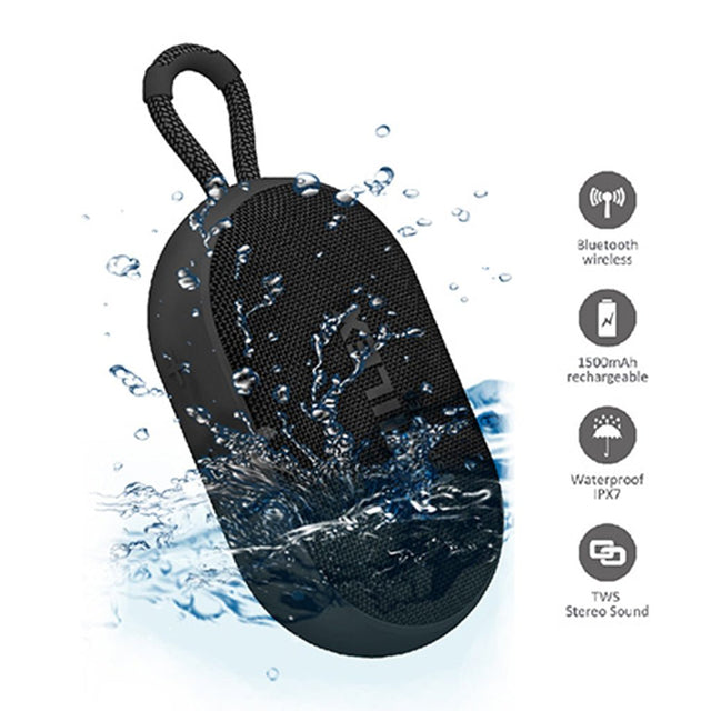 Sansai Portable Bluetooth Speaker 8W IPX7 PHB - 3301