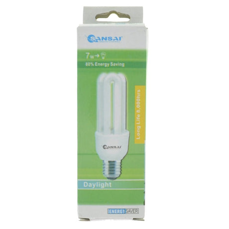 SANSAI Spira Energy Saving Light Bulb E27 240V 7W D/L