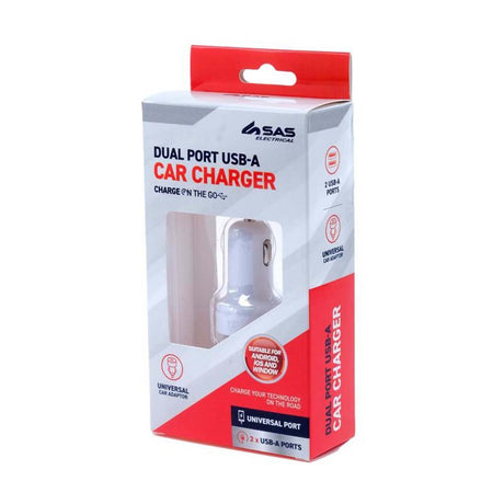 SAS Dual Port USB - A Car Charger 223213