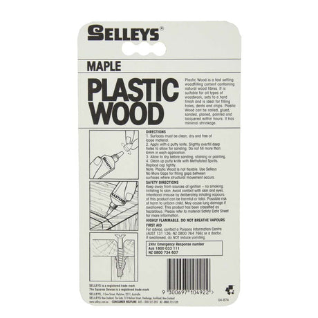 SELLEYS Plastic Wood Maple 50g