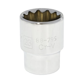 Stanley 1/2" Drive Socket 23mm 88 - 795