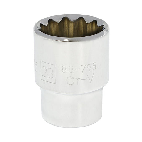 Stanley 1/2" Drive Socket 23mm 88 - 795