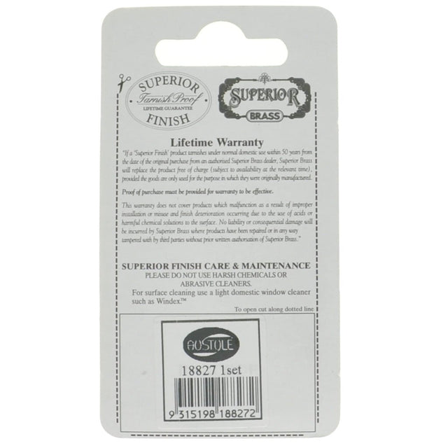 Superior Brass 50mm Brass House Number