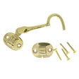 Superior Brass Solid Brass Cabin Hook 100mm Solid Brass 3128
