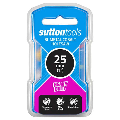 suttontools Bi-Metal Cobalt Holesaw M42 25mm H1250250