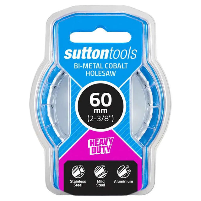 suttontools Bi-Metal Cobalt Holesaw M42 60mm H1250600