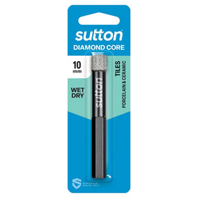 Sutton diamond core drill bit in packaging on a white background