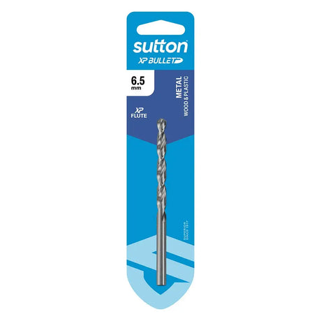 Sutton Tools HSS Bright XP Bullet Jobber Drill Bit 6.5mm D220H0650 for metal wood and plastic drilling