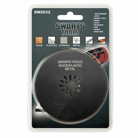 SWARTS TOOLS Bi - Metal Full Moon Multi Tool Blade SW2032