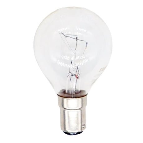 Sylvania Fancy Round Incandescent Light Bulb B15 240V 60W Clear 603919C