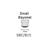 Sylvania Fancy Round Incandescent Light Bulb B15 240V 60W Clear 603919C