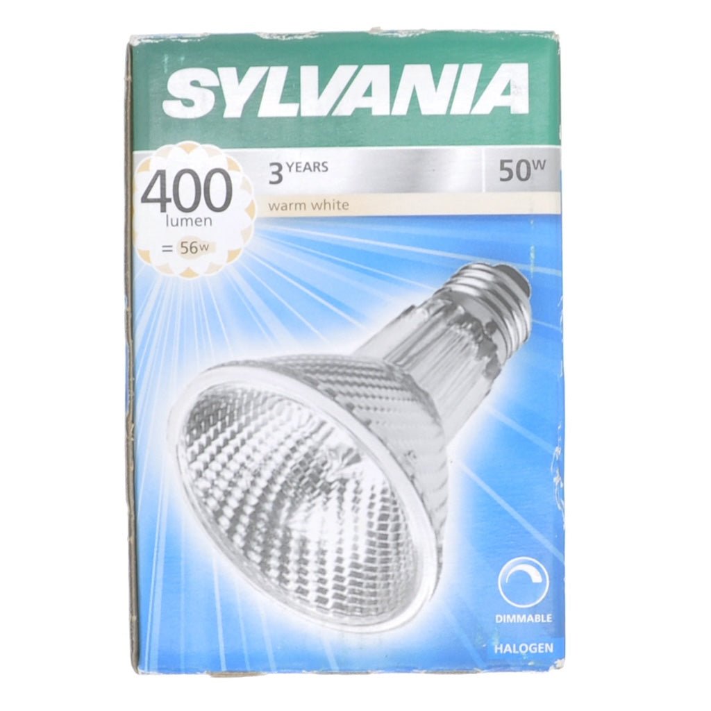 SYLVANIA Hi Spot 80 PAR25 Halogen Light Bulb E27 240V 50W 25° 0021162