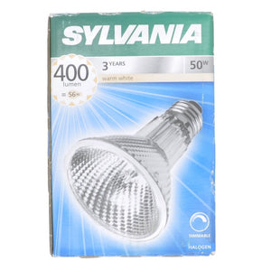 SYLVANIA Hi Spot 80 PAR25 Halogen Light Bulb E27 240V 50W 25° 0021162