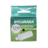 Sylvania Lynx - T Compact Fluorescent Light Bulb GX24d - 2 18W/840