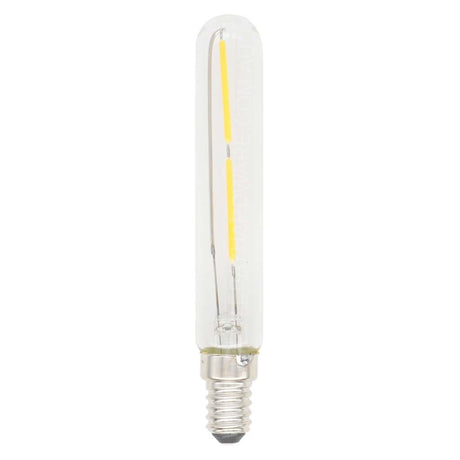 T20 Filament LED Light Bulb E14 240V 2W W/W 125mm