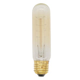 T30 Filament Vintage Light Bulb E27 240V 40W W/W 128mm