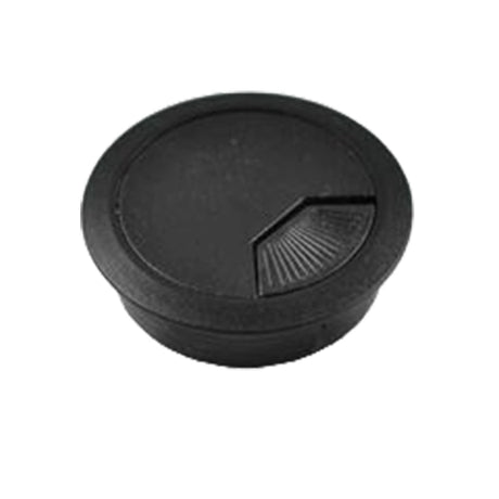 Table Desk Wire Cord Cable Grommets Hole Cover Protection Plastic Black 53mm