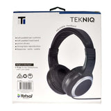 TEKNIQ Over - Ear Headphones Black TF - 95