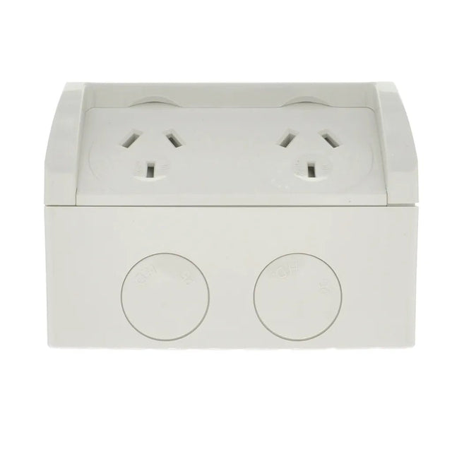 Tesla Waterproof Outdoor Wall Socket 250V 10A IP53 WPGP02