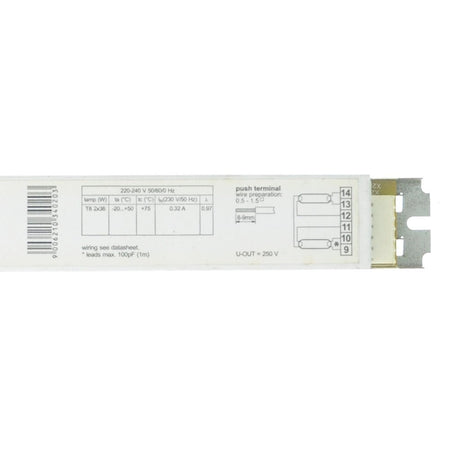 Tridonic Atco Digital Ballast T8 2X36W Non Dim 22176371