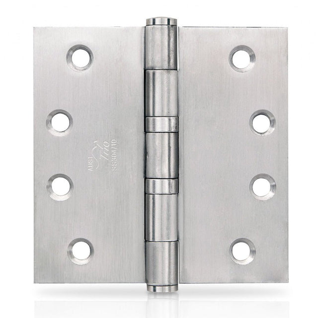 Trio Door Butt Hinge 100X100X2.5mm Fixed Pin Stainless Steel R1 - 1100F20