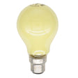 Tungsram GLS Coloured Incandescent Light Bulb B22 240V 25W Yellow