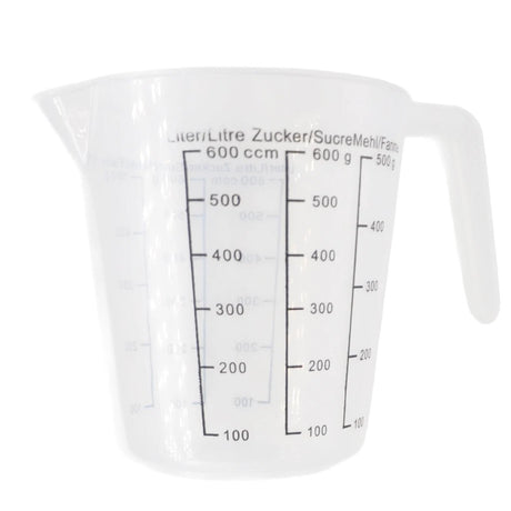 Turtle Plastic Measuring Cup Jug 600ml 4118
