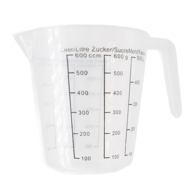 Turtle Plastic Measuring Cup Jug 600ml 4118