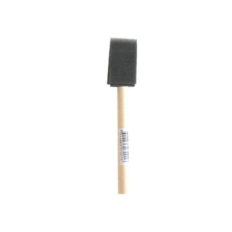 UNI - PRO Foam Brush With Wooden Handle 25mm FR7201