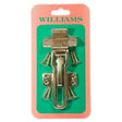 WILLIAMS Security Door Limiter Polished Brass