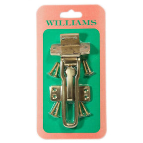 WILLIAMS Security Door Limiter Polished Brass