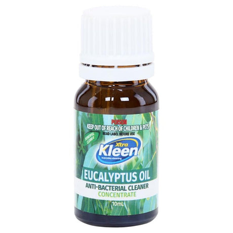 Xtra Kleen Concentrate Eucalyptus Oil Anti - Bacterial Cleaner 10ml 286553