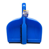 Xtra Kleen Jumbo Dust Pan & Brush Set Blue 33x40cm 281046
