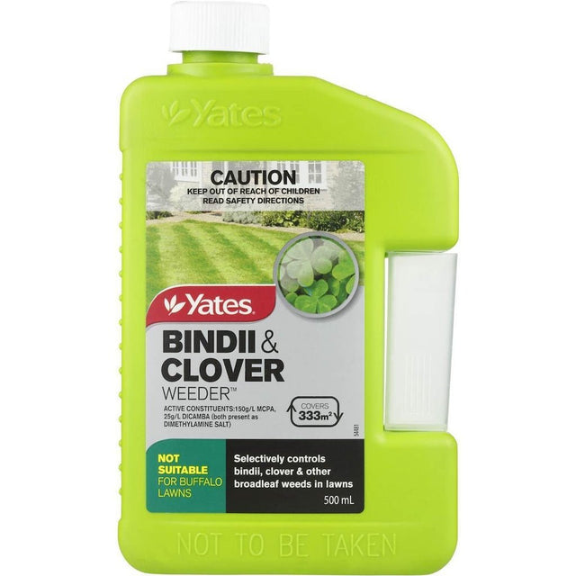 Yates Bindii & Clover Weeder Concentrate 500ml 52541