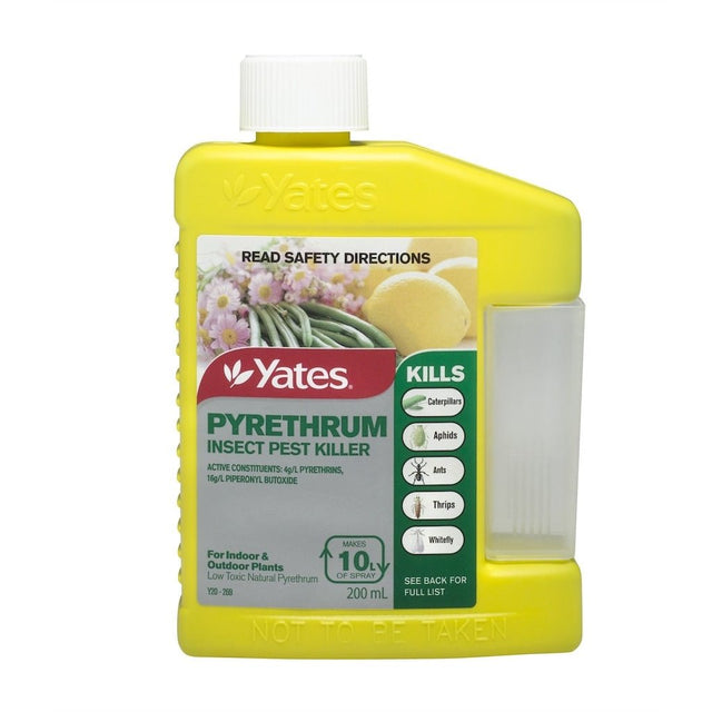 Yates Pyrethrum Insect Pest Killer Concentrate 200ml 34035