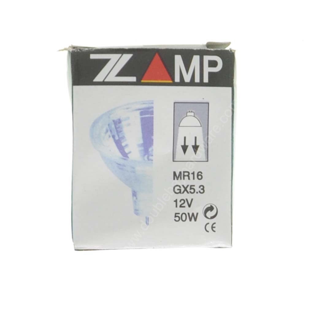 ZAMP MR16 Halogen Light Bulb GX5.3 12V 50W 36° 502113