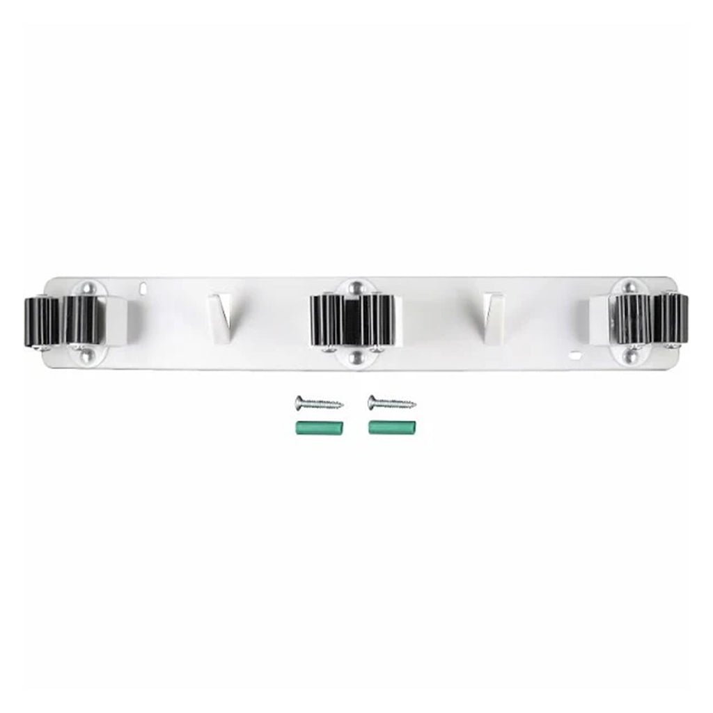 Zenith Broom and Mop Holder Rack Triple 25 - 40mm WBH0003