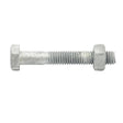 Zenith M6x40mm Hex Head Bolt & Nut Galvanised