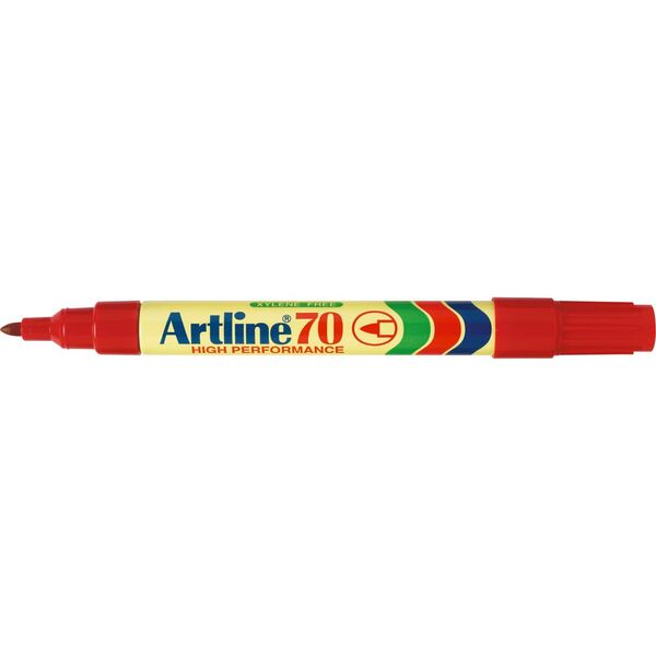 Artline 70 Permanent Marker Red 107002